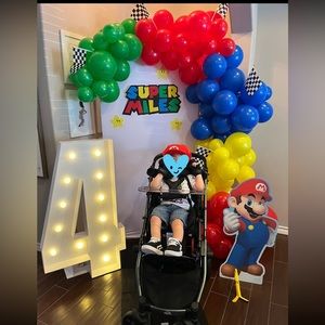 SUPER MILES Name Sign